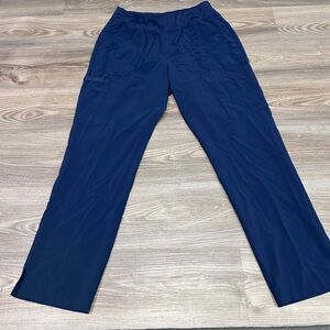 Dickies Blue Scrub Pants Relaxed Fit